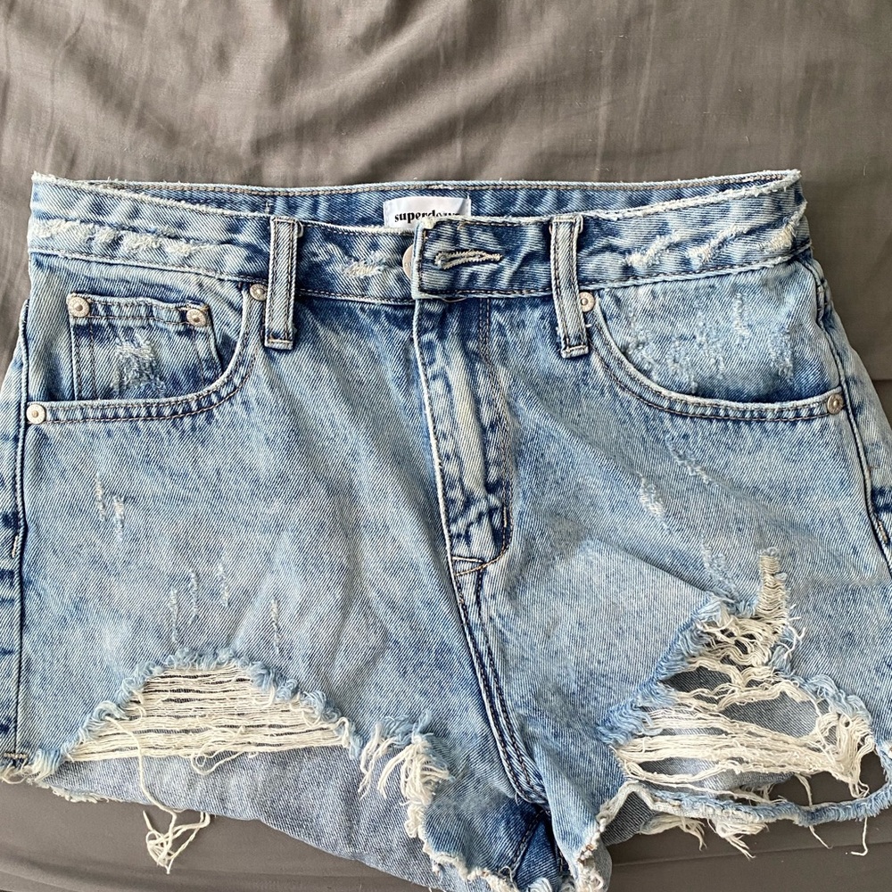 SUPERDOWN Denim Shorts